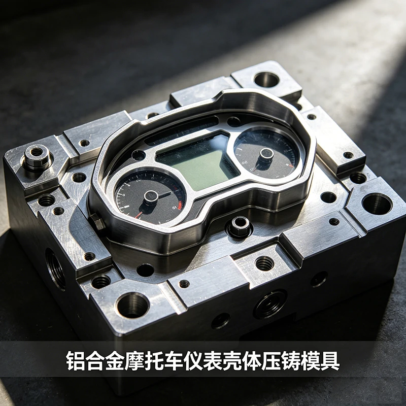 Aluminum Motorcycle Meter Housing Die Casting Mold-detail1 Aluminum Motorcycle Meter Housing Die Casting Mold-detail1